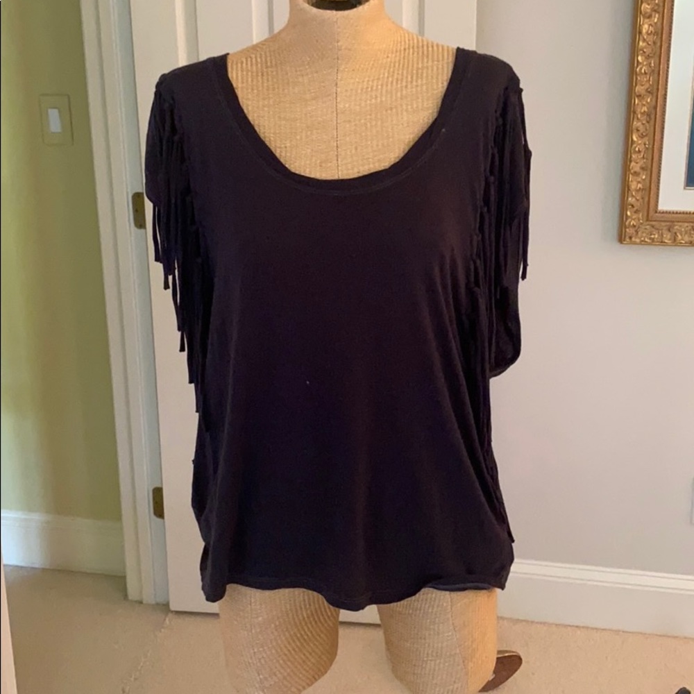 Free People Fringe Tee